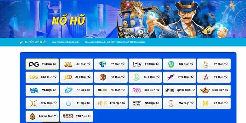 Sảnh cá cược slot game 